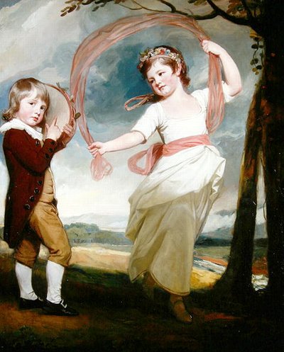 Dzieci w Kornwalii autorstwa George Romney
