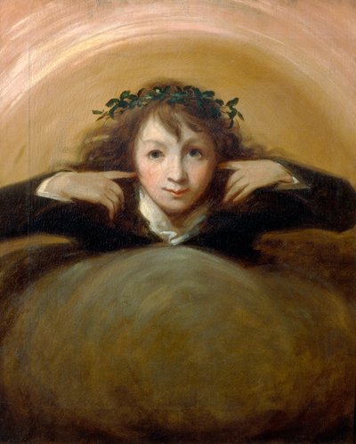 Thomas Alphonso Hayley jako "Puck autorstwa George Romney