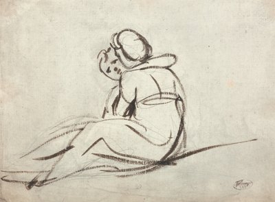 Dwoje obejmujących się dzieci autorstwa George Romney