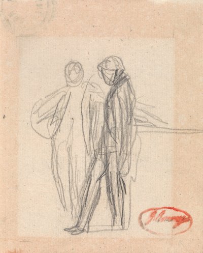 Dwie stojące postacie autorstwa George Romney