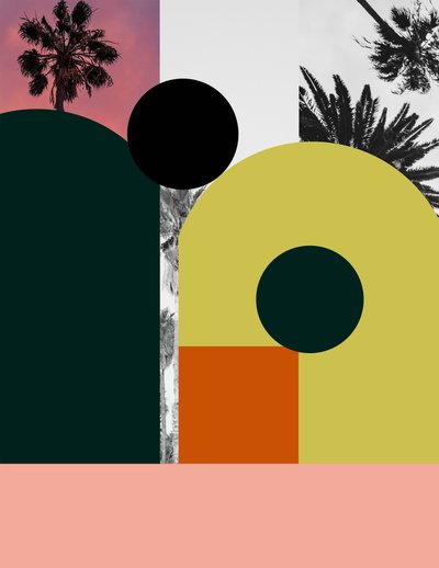Beverly Crest Moon, XXI wiek (ilustracja) autorstwa George Rosaly