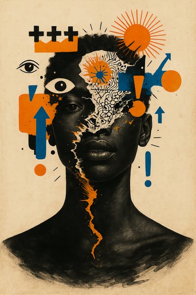 Beyond Survival, 2025 (akryl na płótnie) autorstwa George Rosaly