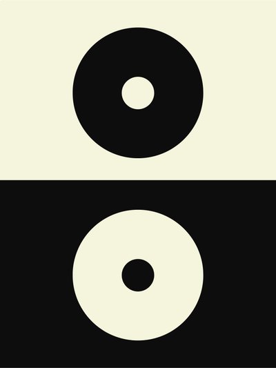 Czeskie Yin i Yang, XXI wiek (ilustracja) autorstwa George Rosaly