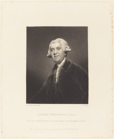 Josiah Wedgwood autorstwa George Salisbury Shury after Sir Joshua Reynolds