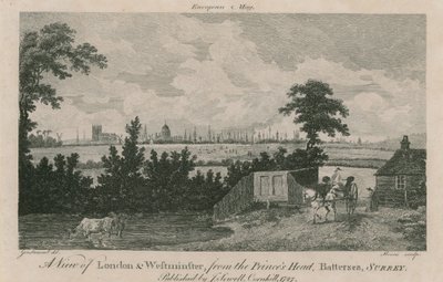 Widok na Londyn i Westminster autorstwa George Samuel Elgood