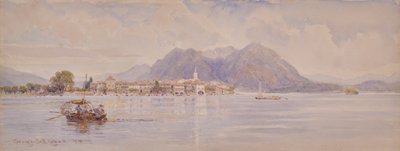 Isola dei Pescatori, Jezioro Maggiore autorstwa George Samuel Elgood
