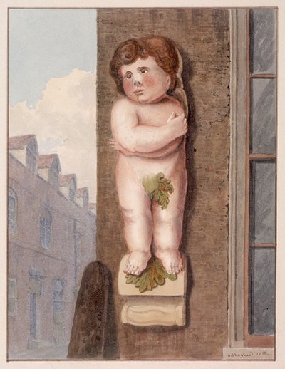 Pye Corner, Londyn, 1812 autorstwa George Shepheard