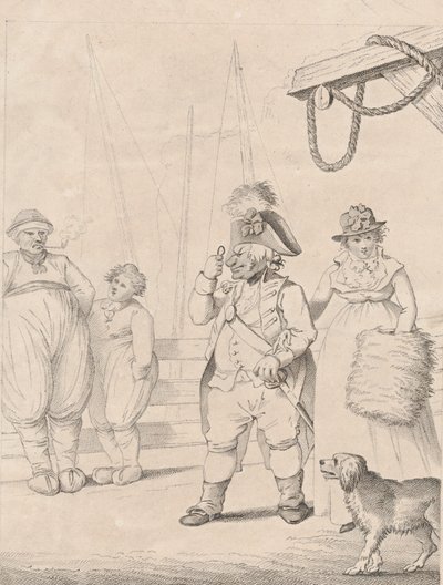 Prawdziwi mieszkańcy tej ziemi, 10 stycznia 1796 r. autorstwa George Shepheard