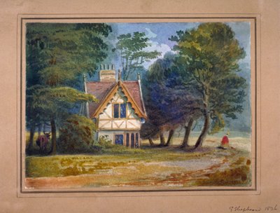 Widok na lożę w Hyde Parku, Londyn, 1826. autorstwa George Shepheard