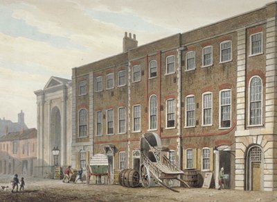 Portugal Street, Westminster, Londyn, 1811 autorstwa George Shepherd
