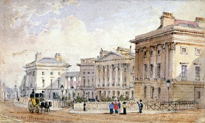 Widok na Clarence Terrace w Regent