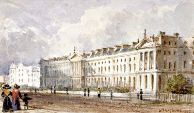 Widok na Hanover Terrace w Regent