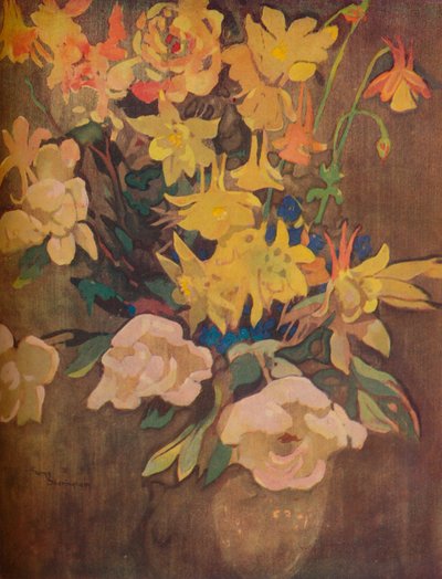 Bursztynowe Kwiaty, XX w. autorstwa George Sheringham