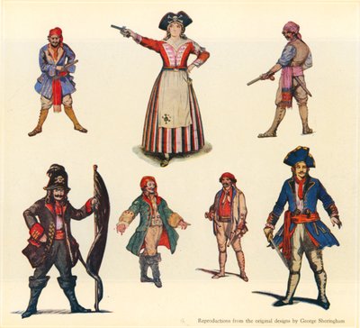 Projekty dla Piratów z Penzance autorstwa George Sheringham
