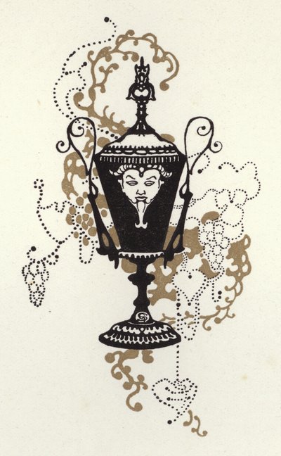 Ilustracja do The Happy Hipocrite autorstwa Maxa Beerbohma (kolor lito) autorstwa George Sheringham