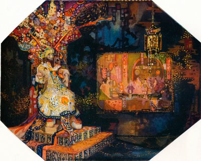 „Wu-Sin-Yin Wielki”, c1914 autorstwa George Sheringham