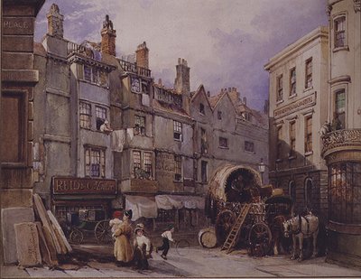 Scena uliczna w Londynie autorstwa George Sidney Shepherd