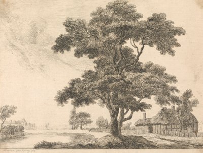 Krajobraz z zamkiem Windsor autorstwa George Simon Harcourt