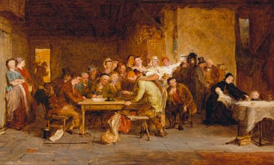 Szkic do „Loterii”, 1868 autorstwa George Smith