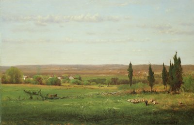 W pobliżu Eagleswood, 1869 autorstwa George Snr. Inness