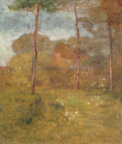Orange Road, Tarpon Springs, ok. 1893 (olej na płótnie) autorstwa George Snr. Inness