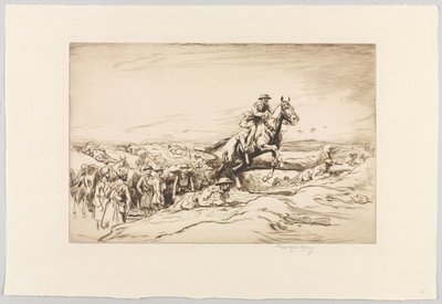 „Drugi lansjerzy w Epehy 1 grudnia 1917 r. autorstwa George Soper
