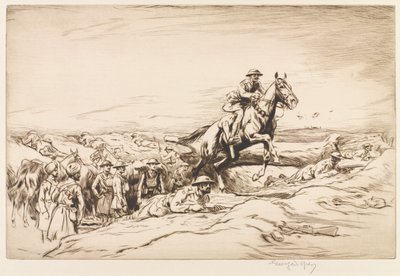 „Drugi lansjerzy w Epehy 1 grudnia 1917 r. autorstwa George Soper