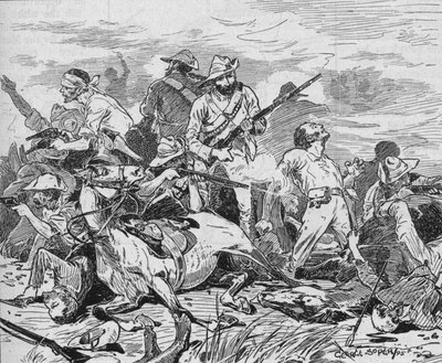 Walczyli na Grimly, 1895, 1902 autorstwa George Soper