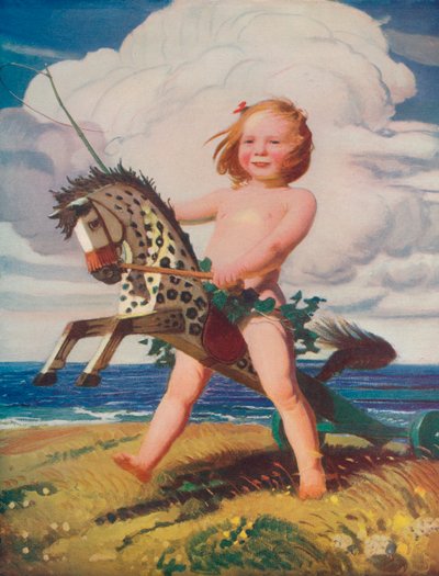 Koń hobbystyczny, c1915, 1932 autorstwa George Spencer Watson