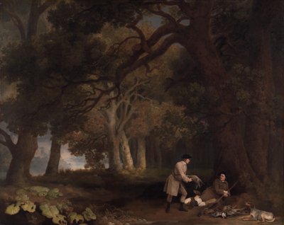 Odpoczynek po strzale, 1770. autorstwa George Stubbs