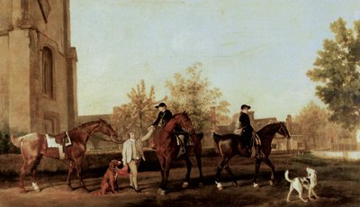 Łowcy opuszczają Southill autorstwa George Stubbs