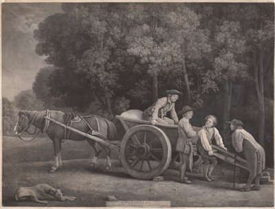 robotnicy autorstwa George Stubbs