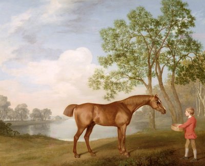 Dynia z stajennym autorstwa George Stubbs