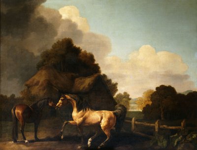 Ogier i Klacz, tradycyjnie nazywane „Jowisz i Klacz” autorstwa George Stubbs