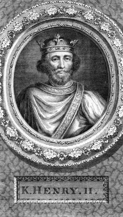 Henryk II, król Anglii. autorstwa George Vertue
