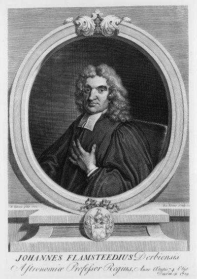John Flamsteed, astronom, 1712 autorstwa George Vertue