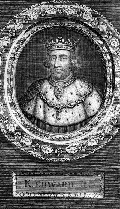 Król Anglii Edward II, XVIII wiek. autorstwa George Vertue