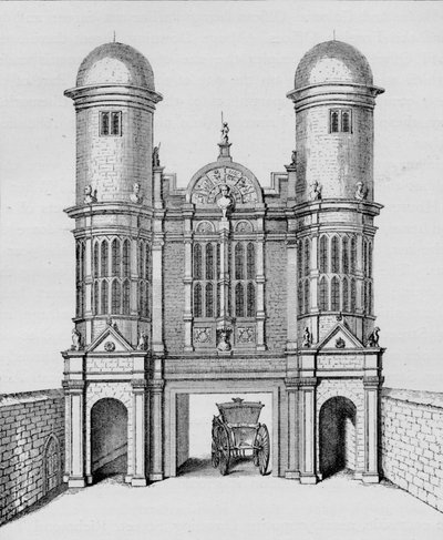 King Street Gate, Westminster, c1725 1911 autorstwa George Vertue