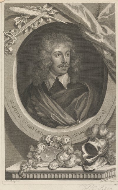 Sir Johna Sucklinga autorstwa George Vertue