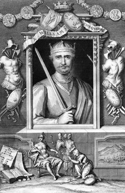 Wilhelm Zdobywca. autorstwa George Vertue