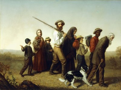 Uchodźcy związkowi, 1865 autorstwa George W. Pettit