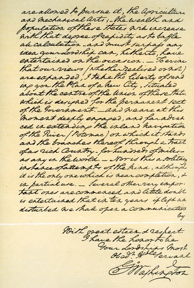List Jerzego Waszyngtona do hrabiego Buchan, Filadelfia, 22 kwietnia 1793 r. autorstwa George Washington