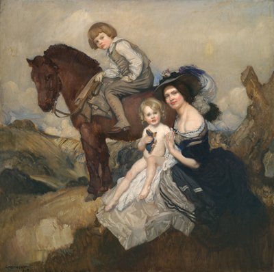 Grupa portretowa autorstwa George Washington Lambert
