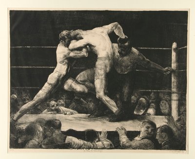 Jeleń w Sharkey autorstwa George Wesley Bellows