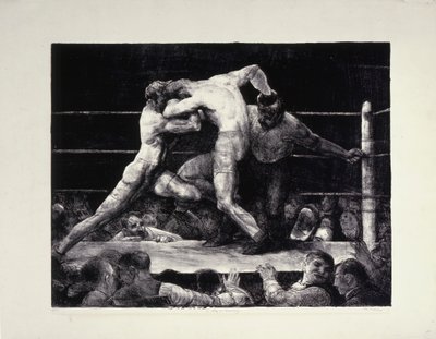 Jeleń u Sharkeya autorstwa George Wesley Bellows