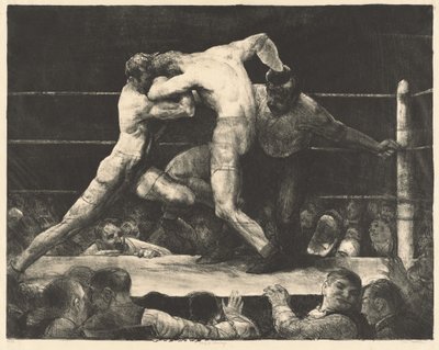 Jeleń u Sharkeya, 1917. autorstwa George Wesley Bellows