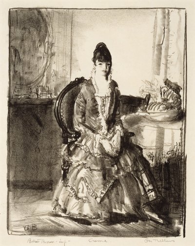 Aranżacja, Emma w pokoju autorstwa George Wesley Bellows