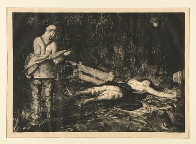 Belgijskie Gospodarstwo z serii Wojna autorstwa George Wesley Bellows
