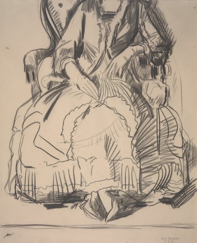 Emma w fioletowej sukience autorstwa George Wesley Bellows