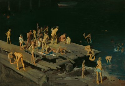 Czterdzieści dwoje dzieci, 1907. autorstwa George Wesley Bellows